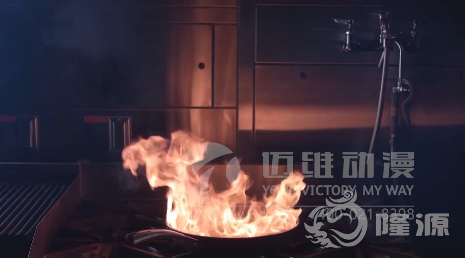 CMJS型厨房设备自动灭火装置三维动画-系统原理三维动画 