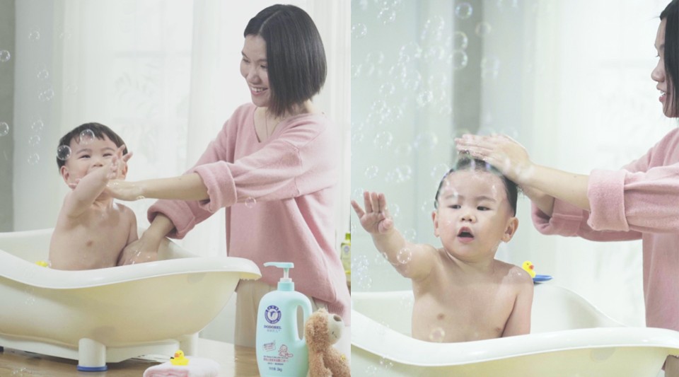 朵朵贝儿母婴洗护用品产品宣传片 