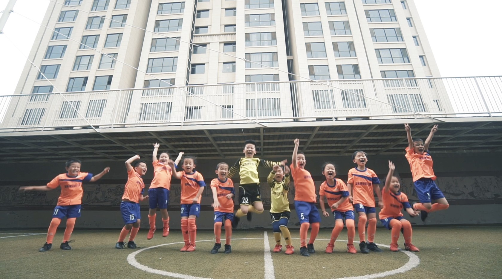 淄博博苑幼儿园成长记录——足球小将 