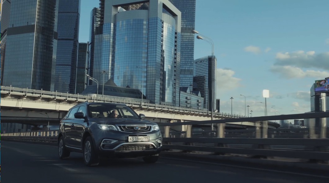 吉利汽车营销活动视频（俄语） 