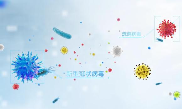 除菌服务三维宣传片 新型冠状病毒 空气净化 