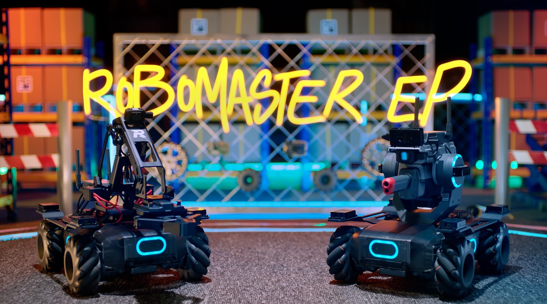 DJI 大疆机甲大师 RoboMaster EP 介绍视频 