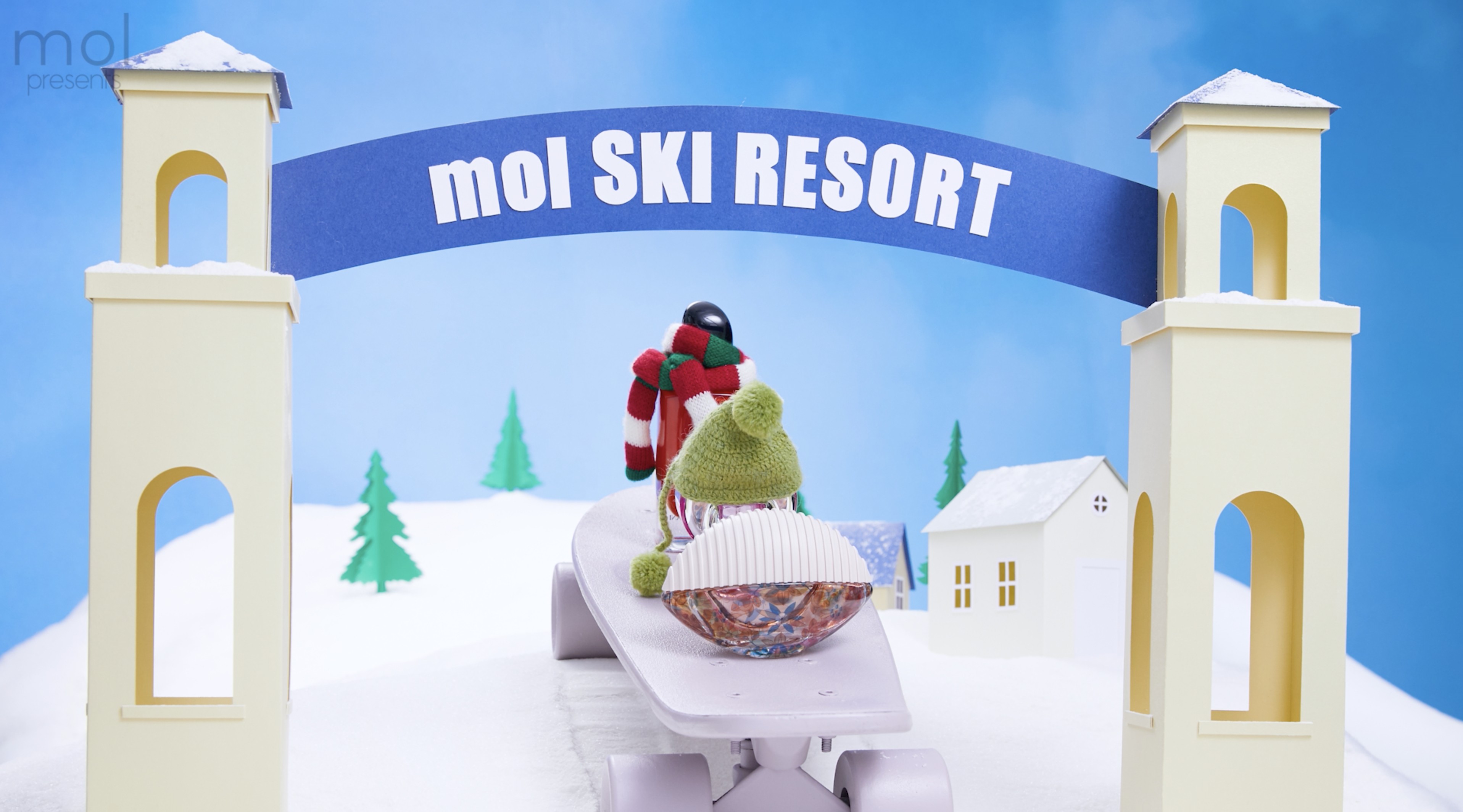 定格动画 | 首届mol杯香水滑雪大赛 