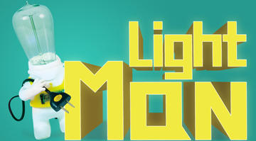 实景定格创意动画：灯泡人lightman 01 