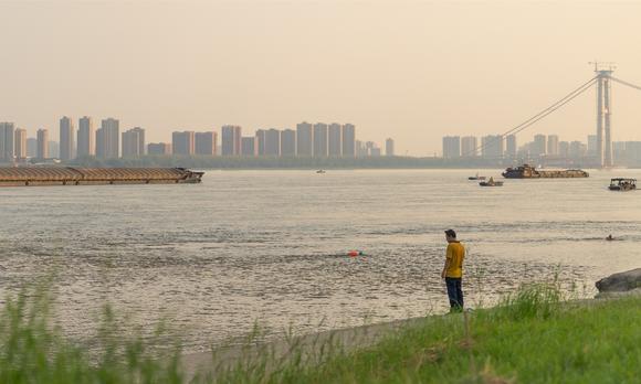 汉阳江滩悠然时光 