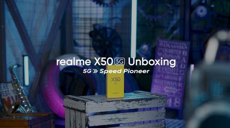 realme X50 5G 开箱 