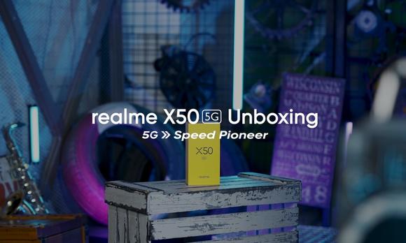 realme X50 5G 开箱 