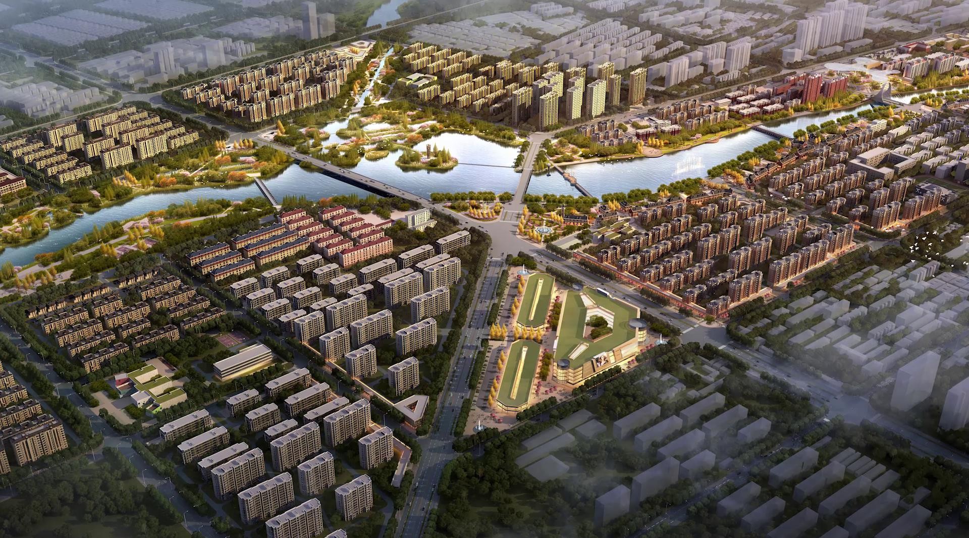临沭苍源河两岸城区段城市设计 