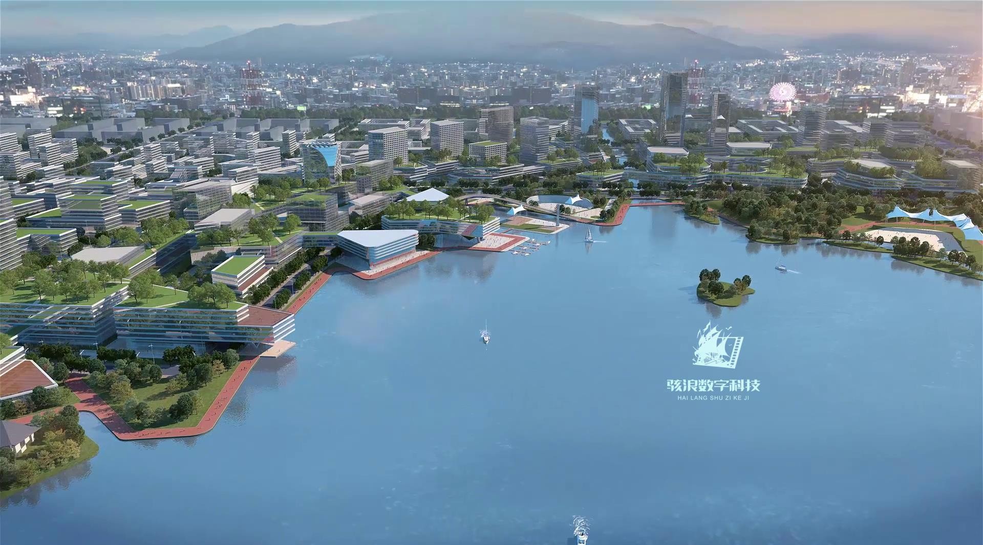 钱塘新区东沙湖重点区块城市设计 